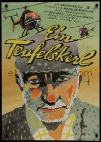 5p455 TREASURE OF THE YANKEE ZEPHYR East German 23x32 1983 David Hemmings directed, different!