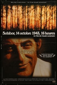 5p652 SOBIBOR OCTOBER 14 1943 4 P.M. French 16x24 2001 Claude Lanzmann, World War II, different!