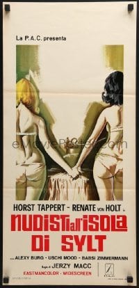 5p929 NEW LIFE STYLE Italian locandina 1969 wacky German sex movie w/Jake LaMotta & Rocky Graziano