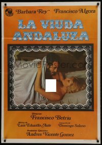 5p157 ANDALUSIAN WIDOW Spanish 1977 Francesc Betriu's La viuda andaluza, great sexy image!
