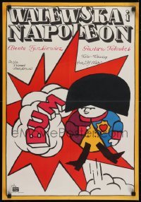5p292 MARIA & NAPOLEON Yugoslavian 19x28 1967 Leonard Buczkowski's Marysia i Napoleon, Sweirzy!