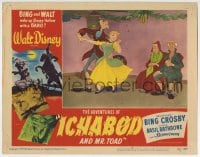 5r187 ADVENTURES OF ICHABOD & MISTER TOAD LC #7 1949 Crane & Katrina van Tassell dancing, Disney