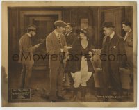 5r197 AMAZING IMPOSTOR LC 1919 guys with guns tell Mary Miles Minter to come across quick, rare!