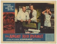 5r199 ANGRY RED PLANET LC #5 1960 scared Nora Hayden with Gerald Mohr & Les Tremayne at controls!