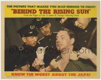 5r248 BEHIND THE RISING SUN LC 1943 Don Douglas being tortured in World War II propaganda film!