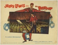 5r251 BELLBOY LC #3 1960 Jerry Lewis pretending to conduct music in empty auditorium!
