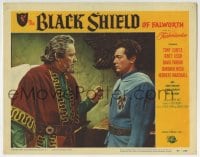 5r271 BLACK SHIELD OF FALWORTH LC #7 1954 Tony Curtis & Herbert Marshall as Earl of Mackworth!