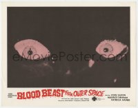 5r281 BLOOD BEAST FROM OUTER SPACE LC 1966 best super close up of the monster's piercing eyes!