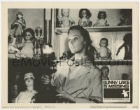 5r305 BUNNY LAKE IS MISSING LC 1965 c/u of Carol Lynley surrounded by creepy dolls, Otto Preminger!