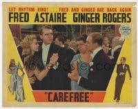 5r319 CAREFREE LC 1938 Fred Astaire, Ginger Rogers, Ralph Bellamy & Luella Gear all dancing!