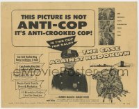 5r023 CASE AGAINST BROOKLYN TC 1958 Darren McGavin, it's not anti-cop, it's anti-crooked cop!