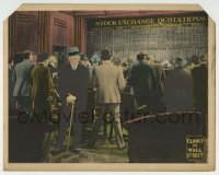 5r349 CLANCY IN WALL STREET LC 1930 Irish Charley Murray by the Stock Exchange Quotations board!