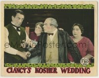 5r350 CLANCY'S KOSHER WEDDING LC 1927 Jewish George Sidney, like The Cohens & Kellys!