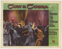 5r396 CULT OF THE COBRA LC #5 1955 soldiers in disguise use torches to attack the cultists!