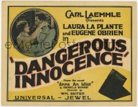 5r035 DANGEROUS INNOCENCE TC 1925 young Laura La Plante has shipboard romance with Eugene O'Brien!