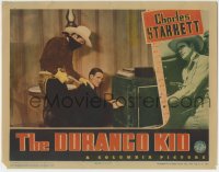 5r441 DURANGO KID LC 1940 masked bandit Charles Starrett forces Kenneth MacDonald to open safe!