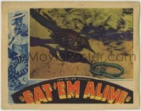 5r449 EAT 'EM ALIVE LC 1933 obscure documentary about American desert animals, ultra rare!