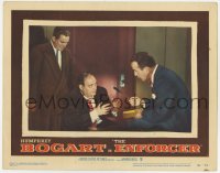 5r454 ENFORCER LC #3 1951 District Attorney Humphrey Bogart interrogating Zero Mostel!
