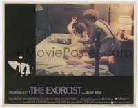 5r462 EXORCIST LC #7 1974 William Friedkin horror classic, Ellen Burstyn, possessed Linda Blair!