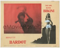 5r509 GIRL IN THE BIKINI LC #7 1958 Manina, la fille sans voile, sexy Brigitte Bardot underwater!