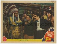 5r512 GO WEST LC 1940 Groucho Marx watches Chico make lame joke to Mitchell Lewis!
