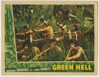5r525 GREEN HELL LC 1940 James Whale, great image of South African natives with blowguns & bows!