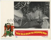 5r546 HERE WE GO ROUND THE MULBERRY BUSH int'l LC #1 1968 sexy Angela Scoular undressing in bed!