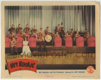 5r548 HEY ROOKIE LC 1945 great image of Hal McIntyre and his Orchestra performing on stage!