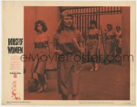 5r563 HOUSE OF WOMEN LC #5 1962 Shirley Knight & female convicts with cleaning supplies in prison!