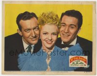 5r579 IF I'M LUCKY LC #8 1946 best 3-shot of Vivan Blaine between Perry Como & Harry James!