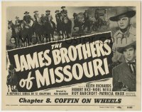5r072 JAMES BROTHERS OF MISSOURI chapter 8 TC 1949 Bradford, Richards & Bice, Coffin on Wheels!