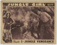 5r602 JUNGLE GIRL chapter 5 LC 1941 Edgar Rice Burroughs, Tom Neal & Eddie Acuff, Jungle Vengeance!