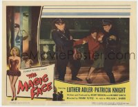 5r648 MAGIC FACE LC #5 1951 Patricia Knight is dragged away by two Nazi officers!