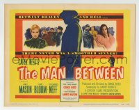 5r092 MAN BETWEEN TC 1953 James Mason is a smooth sinner, Claire Bloom, directed by Carol Reed!