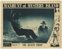 5r659 MANHUNT OF MYSTERY ISLAND chapter 7 LC 1945 Republic serial, The Death Drop!