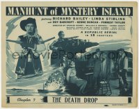 5r097 MANHUNT OF MYSTERY ISLAND chapter 7 TC 1945 Barcroft, Taylor, Stirling, The Death Drop!