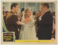 5r663 MARRIAGE IS A PRIVATE AFFAIR LC #4 1944 Lana Turner & John Hodiak at their wedding!!