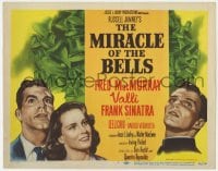 5r102 MIRACLE OF THE BELLS TC 1948 Frank Sinatra, pretty Alida Valli, Fred MacMurray, Ben Hecht