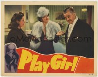5r735 PLAY GIRL LC 1941 glamorous Kay Francis in fur between Mildred Coles & Nigel Bruce!