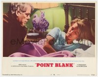 5r736 POINT BLANK LC #8 1967 c/u of Lee Marvin sitting beside Angie Dickinson laying in bed!