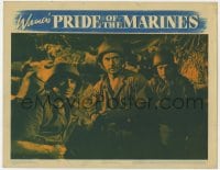 5r743 PRIDE OF THE MARINES LC 1945 John Garfield, Dane Clark & Anthony Caruso in World War II!