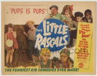 5r752 PUPS IS PUPS LC R1950s The Little Rascals, great montage of the Our Gang kids!