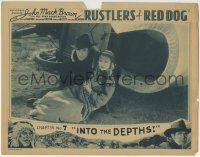 5r786 RUSTLERS OF RED DOG chapter 7 LC 1935 Johnny Mack Brown & Joyce Compton, Into the Depths!