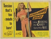 5r126 SCREAMING MIMI TC 1958 full-length sexy Anita Ekberg, tension that's too much to bare!