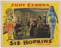 5r828 SIS HOPKINS LC 1941 Judy Canova goes to the big city & sings for her rich relatives!