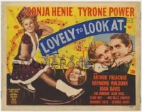 5r140 THIN ICE TC 1937 ice skating Sonja Henie, Tyrone Power, Lovely To Look At!