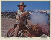 5r932 UNDEFEATED LC #5 1969 great close up of cowboy John Wayne on horse firing his gun!