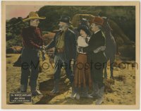 5r973 WHITE OUTLAW LC 1925 cowboy hero Jack Hoxie is thanked for saving the day!