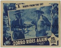 5r998 ZORRO RIDES AGAIN chapter 1 LC 1937 John Carroll & Richard Alexander, Death from the Sky!