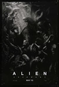 5s029 ALIEN COVENANT style C teaser DS 1sh 2017 Ridley Scott, Fassbender, incredible sci-fi image!